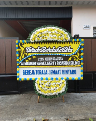 Papan Bunga Duka di Salatiga