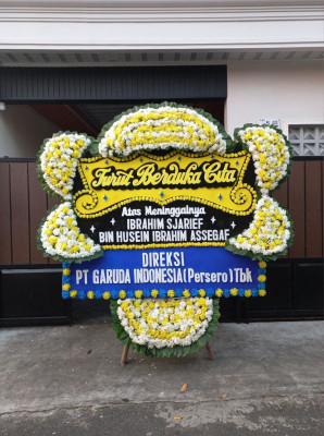 Papan Bunga Duka di Salatiga